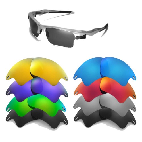 Cofery Replacement Lenses for Oakley Fast Jacket XL Sunglasses