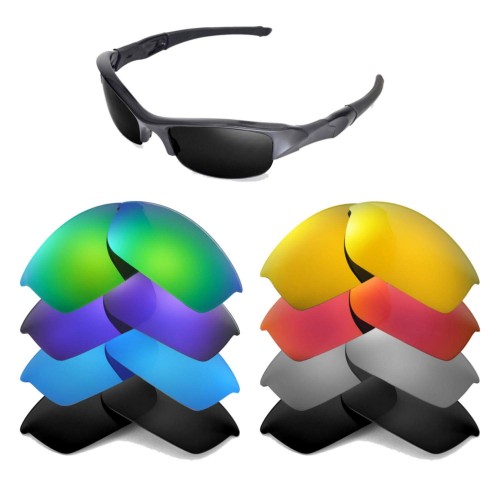 Cofery Replacement Lenses for Oakley Flak Jacket Sunglasses