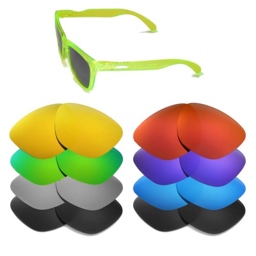 Cofery Replacement Lenses for Oakley Frogskins Sunglasses