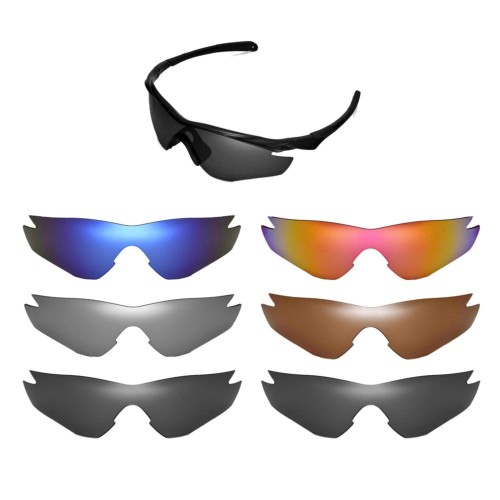 Cofery Replacement Lenses for Oakley M2 Sunglasses