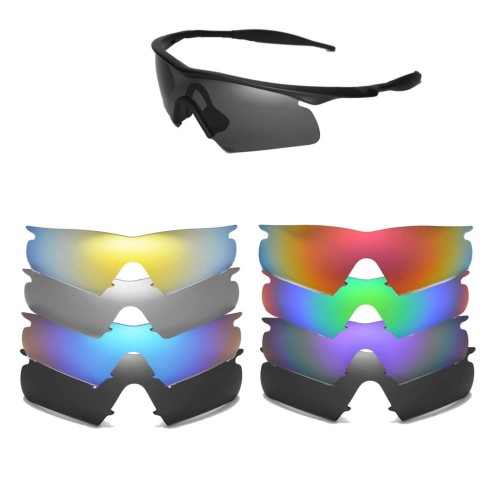 Cofery Replacement Lenses for Oakley M Frame Hybrid Sunglasses