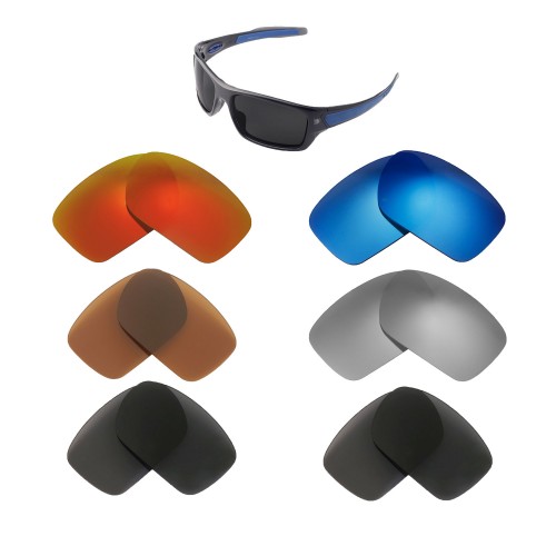 Cofery Replacement Lenses for Oakley Turbine Sunglasses